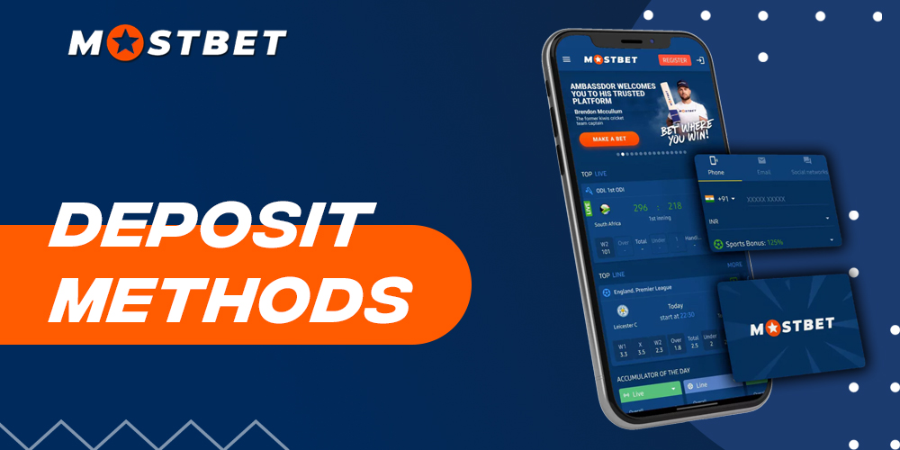 Mostbet uses numerous payment methods that are great for users from India