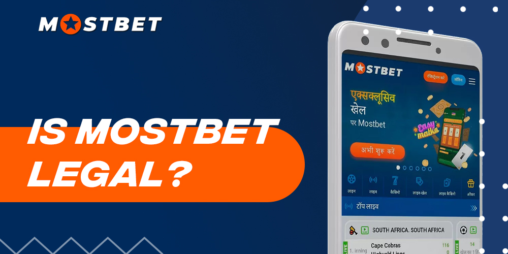 How legal is it to use Mostbet for gambling in India