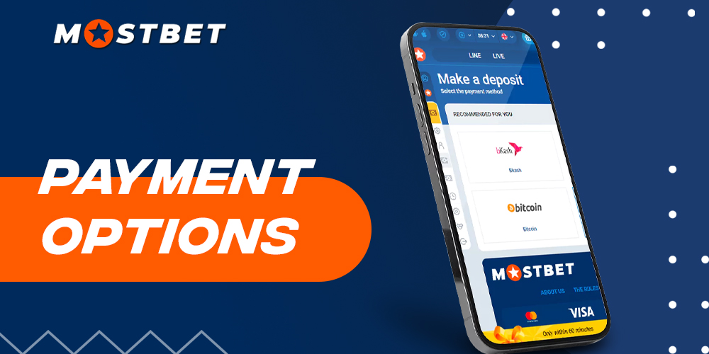 There are plenty of available payment methods at the Mostbet Casino
