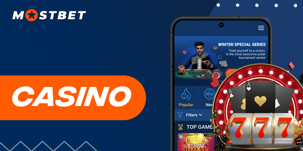Features of the online casino section at Mostbet